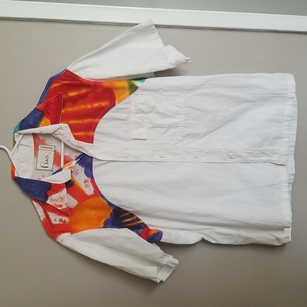 Vintage men's Hawaiian shirt